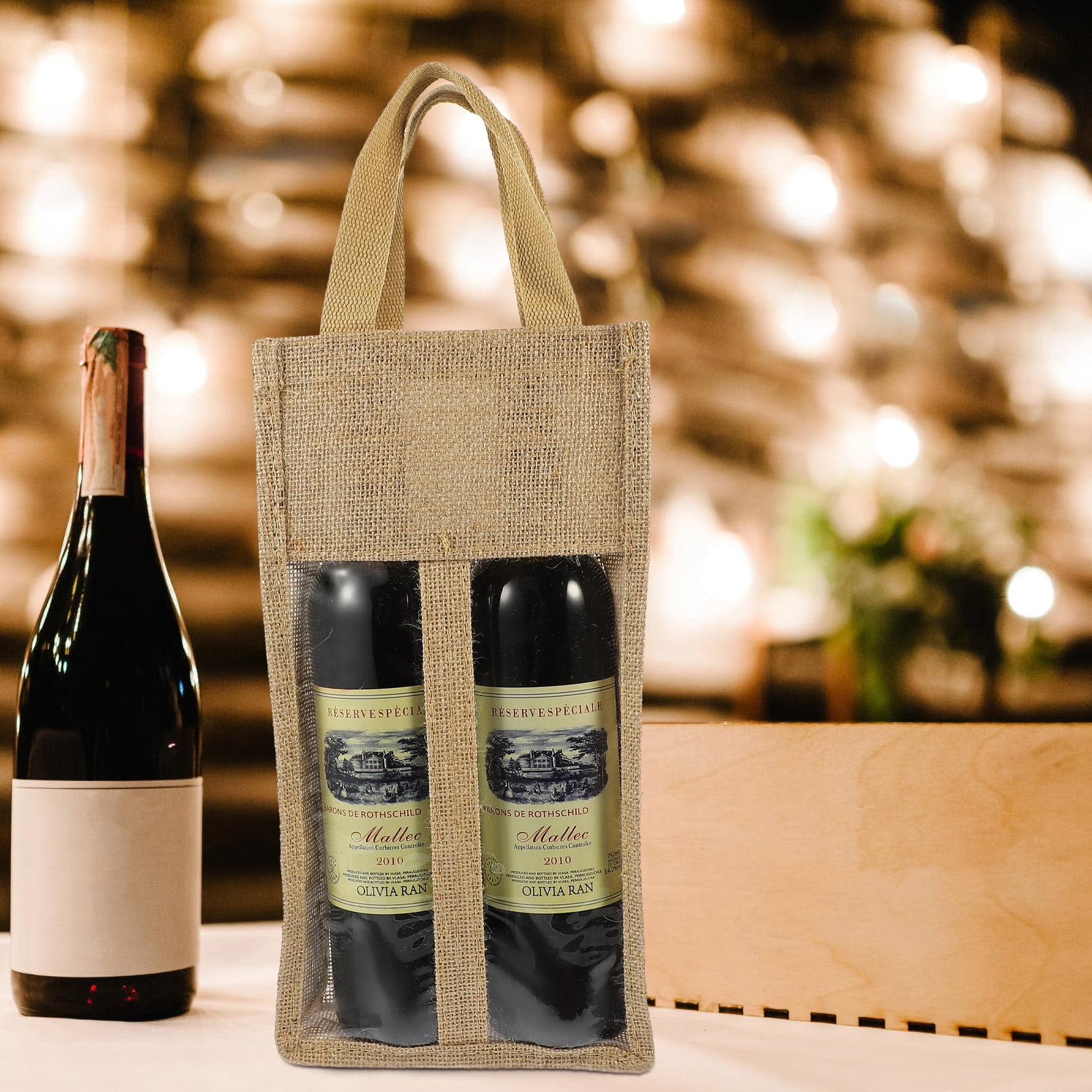 Buy URBAA Wine Bottle Bag, Wine Bag, Bottle Cover/Case Bag, Bottle Carry Bag  Handcrafted Denim Bag for Bottles-Round Online at Best Prices in India -  JioMart.
