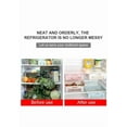 thumbnail image 3 of Stretchable Refrigerator Organizer Drawer Basket Kitchen Space Saver Freezer, 3 of 6