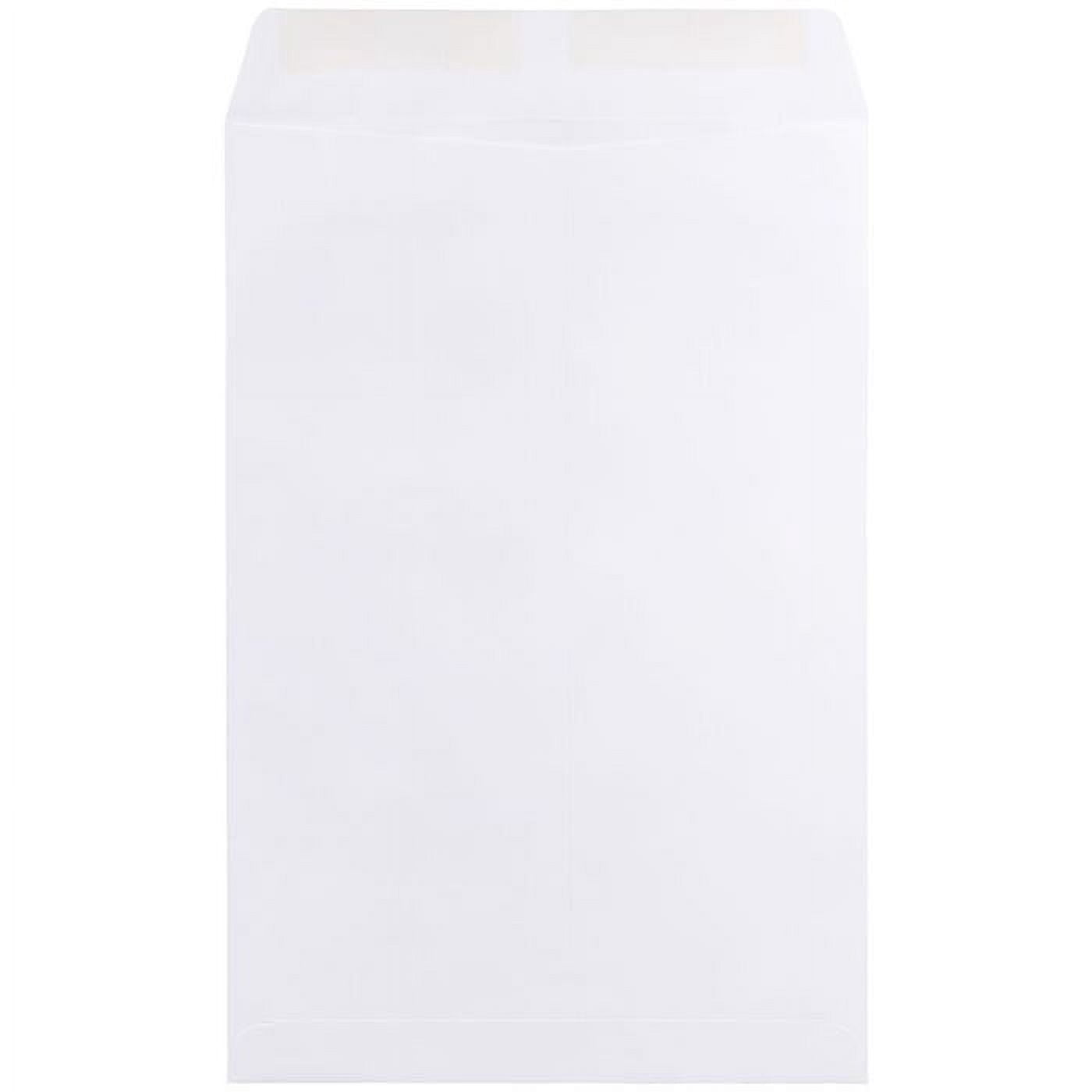 JAM Paper 10" x 15" Open End Catalog Envelopes, White, 25 Per Pack