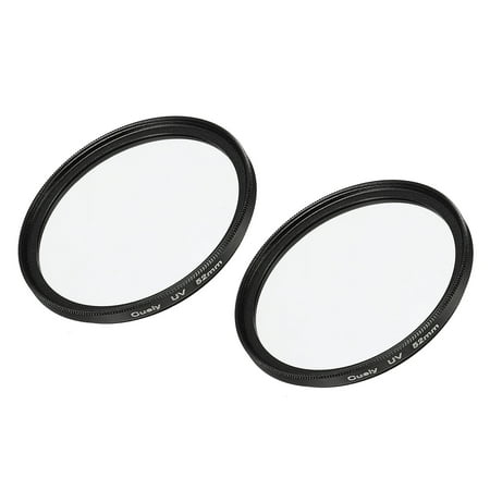 Uxcell 52mm Protective Lenses Filter Slim Frame Multi-Coated UV Lens Filters 2 Pack