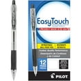 thumbnail image 2 of Pilot Easy Touch Retractable Ballpoint Pens, Fine Point, 0.7 mm, Black Ink, 12 Pack, 2 of 6