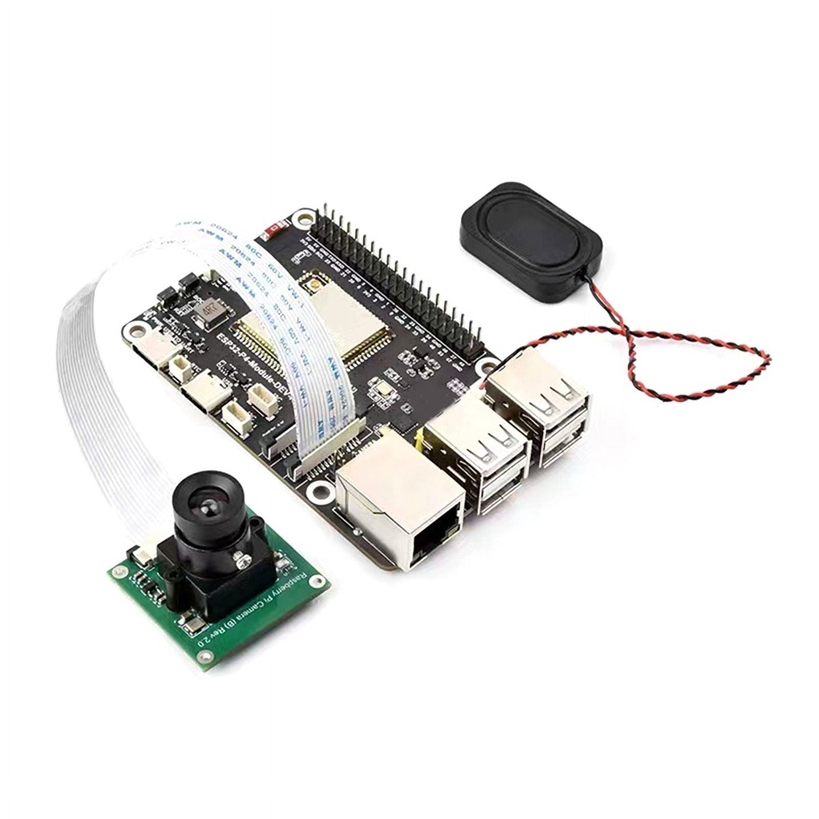 ESP32-P4-Module Development Board with 5MP OV5647 Camera Speaker Supports for Wi-Fi6/BLE POE Interface