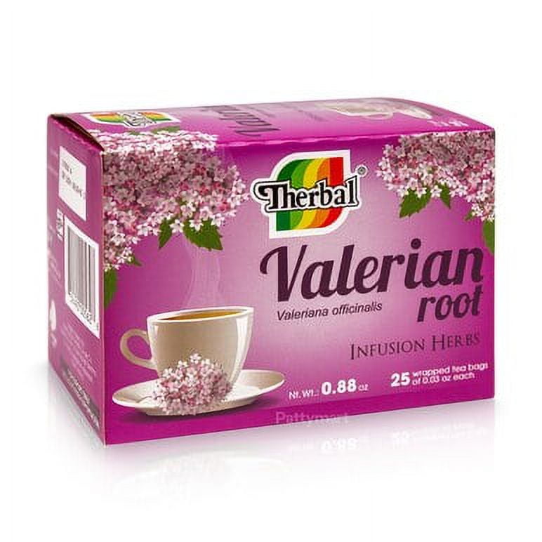 Therbal Valerian Root Tea (25/BOX) Te Valeriana 25 Sobres