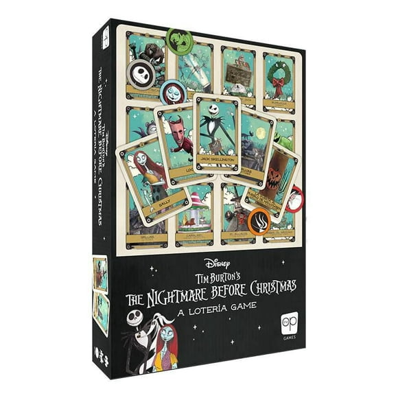 USAopoly Loteria: Disney Tim Burton The Nightmare Before Christmas