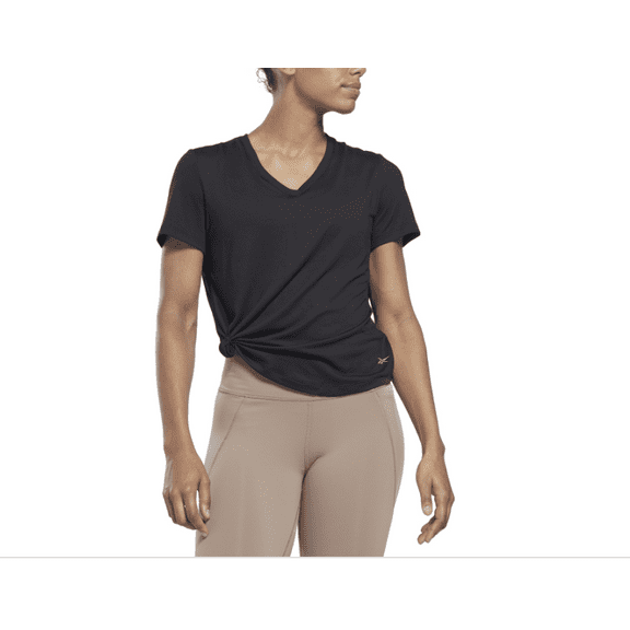 Reebok Plus Size DreamBlend Short-Sleeve T-Shirt - Black