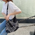 thumbnail image 2 of KLKCMS Shoulder Bag, Crossbod, Single Shoulder Strap Satchel Closure Tote with Black, 2 of 9
