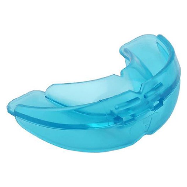 Mini Ortesis Herramienta de alineación de dientes de aparatos dentales de ortodoncia invisible (azul)