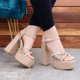 thumbnail image 1 of Tacon Modelo 5770 Chic Choes para Dama color Beige SBSC  5770-, 1 of 1