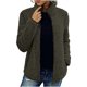 thumbnail image 2 of Puntoco mujer abrigo mujer moda manga larga cómodo tops sueltos bolsillo abrigo largo blusa Navidad liquidación Puntoco Puntoco-2945, 2 of 6