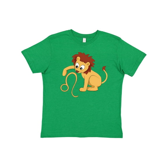 Inktastic Cute Leo the Lion Zodiac sign Youth T-Shirt