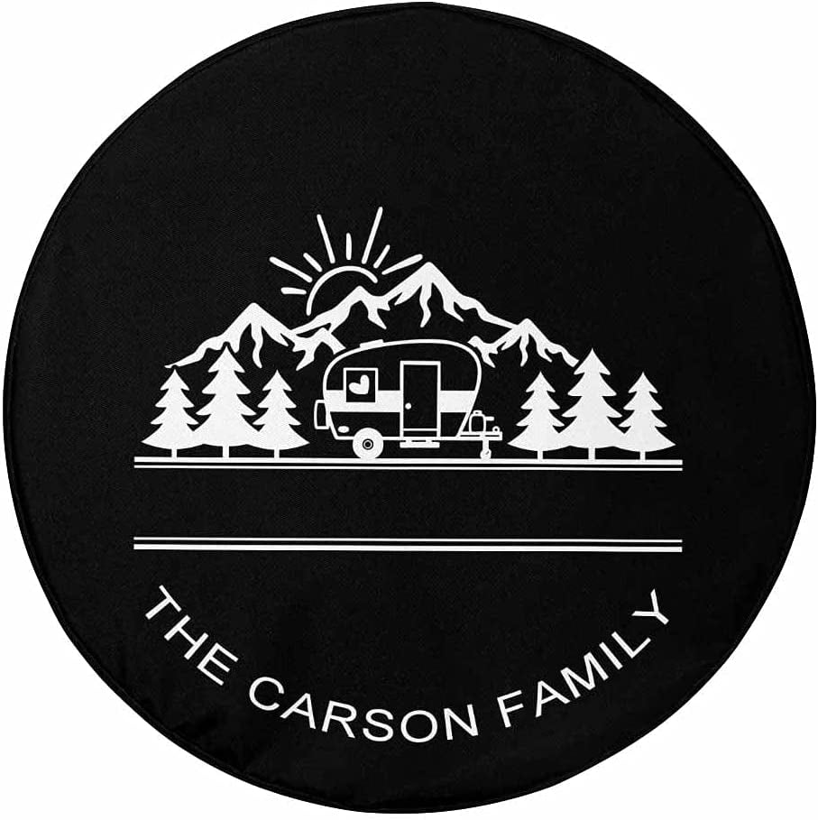 Custom Spare Tire Covers Name Personalized Wheel Protectors Waterproof