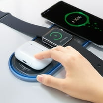 XGFHYJEH Charging Station, Wireless Charging Station, Charging Station for Multiple Devices, Wireless Charging, 15W Charge Station, Wireless Charge, for Android, Iphone, Apple, Samsung, Ipad