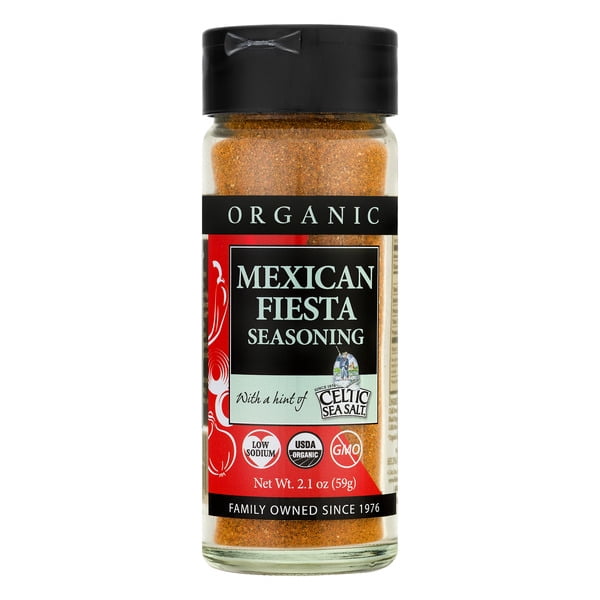 Celtic Sea Salt Mexican Fiesta Seasoning, 1.73 Oz