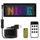 thumbnail image 5 of LED Car Sign Flexible Programmable LED Matrix Panel | USB 5V Bluetooth App Control | Colorful Eye Lamp | Soft Bendable IP65 Screen | 17.3x7cm | Single Pack, 5 of 6