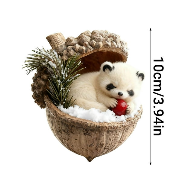 Árbol de Navidad Decoraciones 10cm Regalo de Vacaciones
