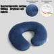 thumbnail image 4 of Xihbxyly Almohada de Viaje, Soporte Cervical Suave de Terciopelo Cristal, Diseño Ergonómico En Forma de C, Protección Envolvente de 360°, Ideal para La Siesta En La Oficina, Regalo para El Día Del Pa, 4 of 6