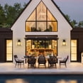 thumbnail image 5 of C Cattleya 14.5in 2-Light Dusk to Dawn Dark Bronze Finish Brass Outdoor Wall Lantern, 5 of 9
