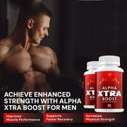 Alpha Xtra Boost for Men Capsules - AlphaXtraBoost Vitamin Complex Pills, AlphaXtra Boost All Natural, 60 Capsules