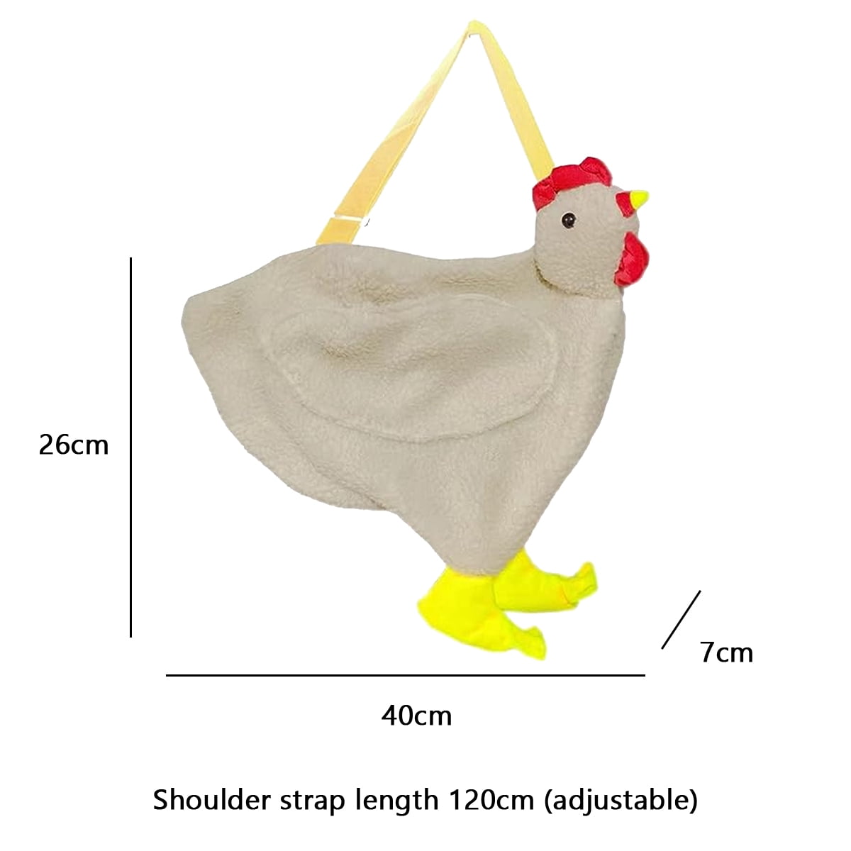 Bwwktop Pollo Hei Hei Bolso De Mano Hei Hei Fans Regalo Hei  Jm