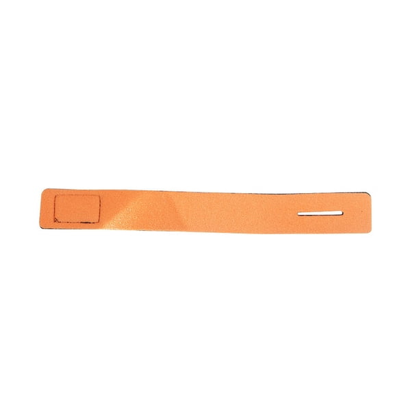 Soidarity Cinturón de caña de pescar, correa de amarre de poste ajustable, cierre práctico elástico para exteriores, herramientas de viaje para Pescar Naranja amarillo Soidarity OD028859-04
