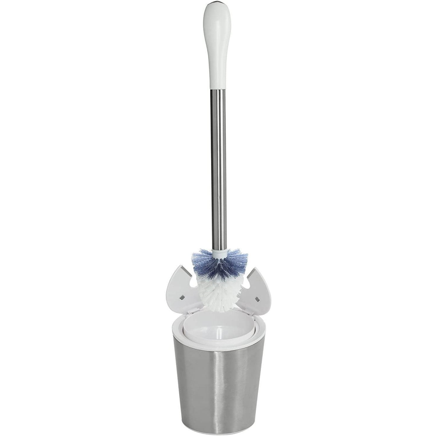 OXO 1286100 Good Grips 19" Bathroom Stainless Steel Toilet Brush with ...