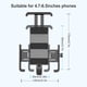 thumbnail image 3 of Methold Soporte para teléfono de bicicleta Soporte para teléfono inteligente con almohadilla de silicona Soporte ajustable Reemplazo para 12 Pro Teléfono y Comunicación, 3 of 6
