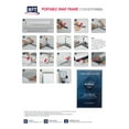 thumbnail image 5 of M&T Displays Portable Snap Frame, Poster Size, 1" Profile with White Backing and Anti-Glare PET Cover (30x40, Black), 5 of 8