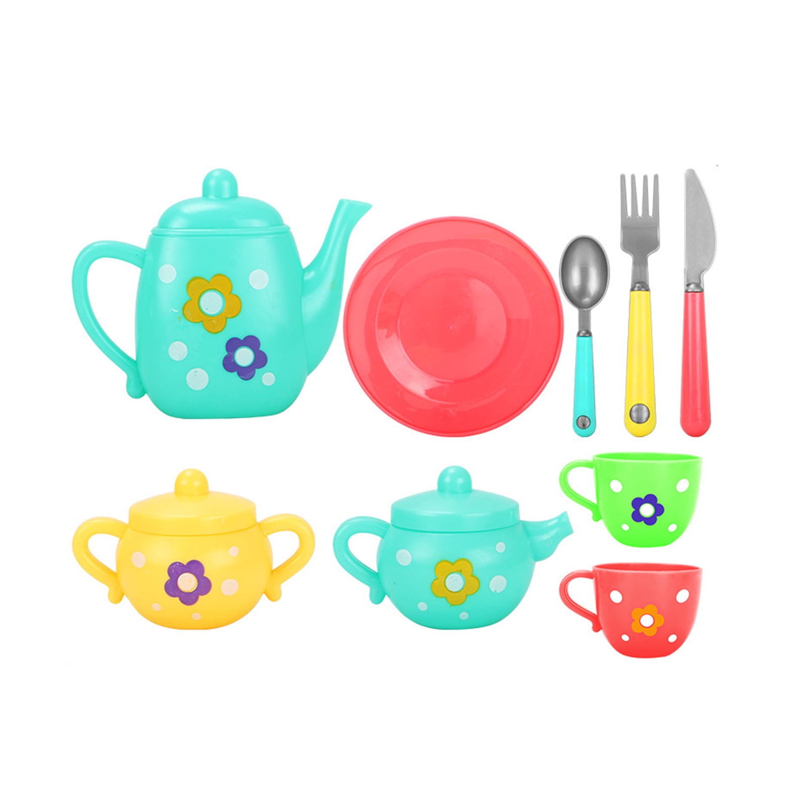 Temacd 1 Set Pretend Play Toys Rich Accessories Handon Ability Color