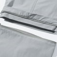thumbnail image 6 of Hfyihgf Mens Hiking Pants Quick Dry Lightweight Outdoor Pants Convertible Zip Off Cargo Work Pants Travel Trousers(Gray,L), 6 of 7