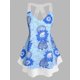 thumbnail image 1 of Tank Top de Verano con Estampado Floral de Talla Grande Rosegal  Camisetas sin mangas de talla grande, 1 of 1