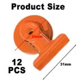 thumbnail image 5 of 12 pack Fridge Magnets Refrigerator Magnets Magnetic Clips Heavy Duty Detailed List Display Paper Fasteners on Home& Office& Teaching, 5 of 5
