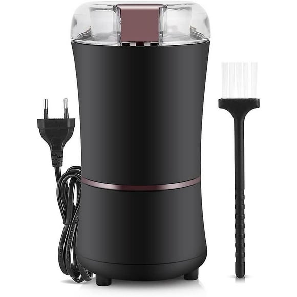 Electric Coffee Grinder, Stainless Steel Burr Coffee Grinder, 400w Flax Seed Grinder With Visual Cover, For Nuts, Pepper, Spices, Coffee Seeds