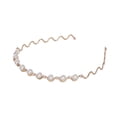 thumbnail image 1 of Aro para el cabello que combina con todo, accesorio para el cabello para mujer, elegante diadema nupcial a la moda Oro Yuyangstore aro de pelo, 1 of 8