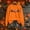 A414 Orange, variant on Trikvn Women's Fall Pumpkin Graphic Sweatshirts Long Sleeve Crewneck Pullover Tops Casual Lightweight Novelty Autumn Thanksgiving Shirts Holiday Vacation Loungewear