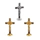 thumbnail image 1 of 3 Piezas Crucifijo Jesucristo Cruz Estatua Estatuilla para Coche Hogar Capilla Decoración Yotijar Crucifijo Cruz, 1 of 10