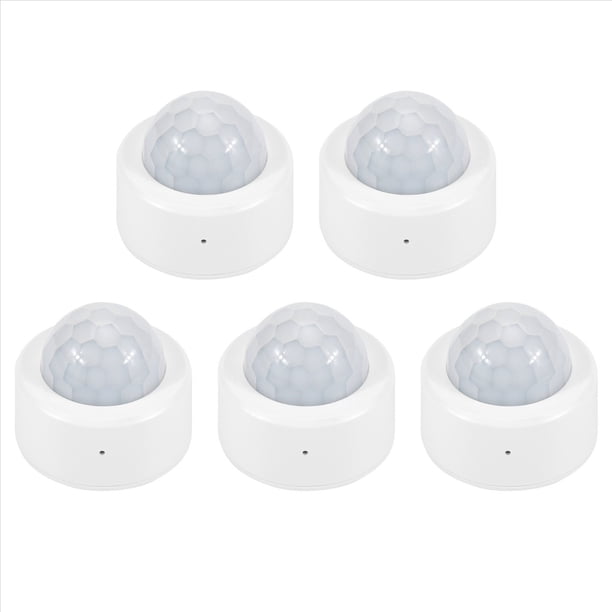 5X Sensor de Movimiento PIR Tuya Zigbee Sensor de Movimiento del Cuerpo Humano Control de Vida Inteligente Funciona con Home