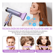 thumbnail image 4 of Secadora De Cabello Profesional Plegable Portátil 1200w Violeta, 4 of 5
