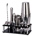 thumbnail image 1 of Amdohai CG1215 16PCS 304 Stainless Steel Cocktail Shaker Set Drink Making Tool Kit Birthday Gift, 1 of 5