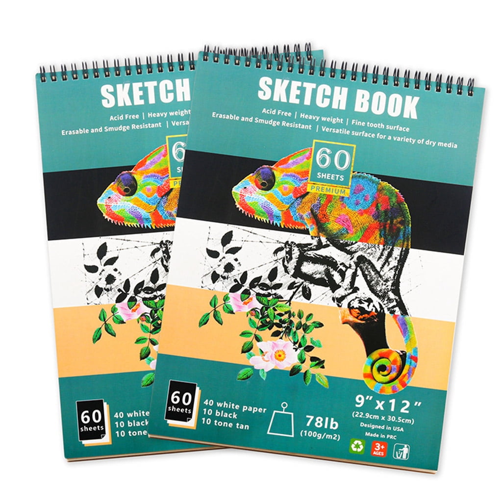 60 Sheets Drawing Pad Art Sketchbook Artistic Drawing Painting Writing Paper