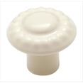 thumbnail image 2 of Amerock Everyday Heritage 1-3/8 in (35 mm) Diameter White Cabinet Knob, 2 of 2