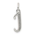 thumbnail image 1 of 925 Sterling Silver Dainty Letter J Initial Name Monogram Necklace Charm Pendant, 1 of 6