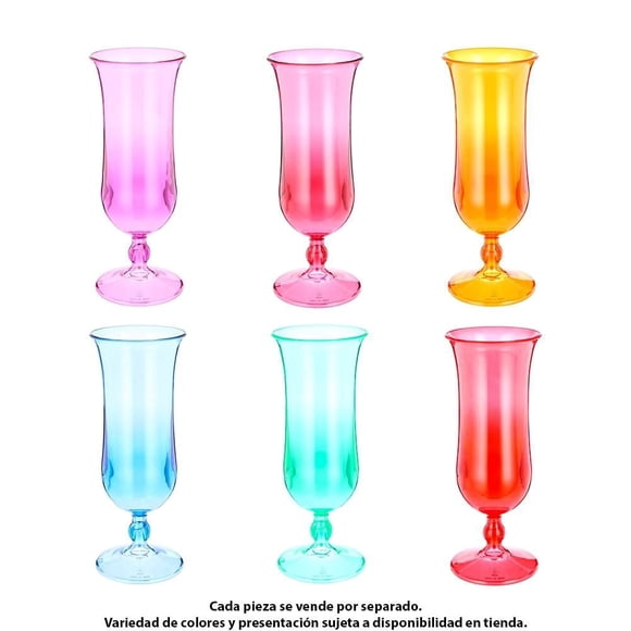 Vaso My Shop Summer de Plástico para Ponche de Frutas