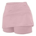 thumbnail image 4 of ABATAB Yoga Skorts for Women Comfy 2 in 1 Tennis Athletic Shorts Summer Casual Stretchy Golf Running Shorts, 4 of 6