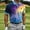 Multicolor, variant on Zysthvn Summer Shirts for Men Casual Tennis Polo Mens Shirts Short Sleeve T Shirts Lapel Printed Tops
