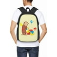 thumbnail image 6 of Curious George Backpack Laptop Outdoor Sport Travel Hiking Waterproof Backpack-Cartoon Printing Casual Shoulder Bag, 6 of 7