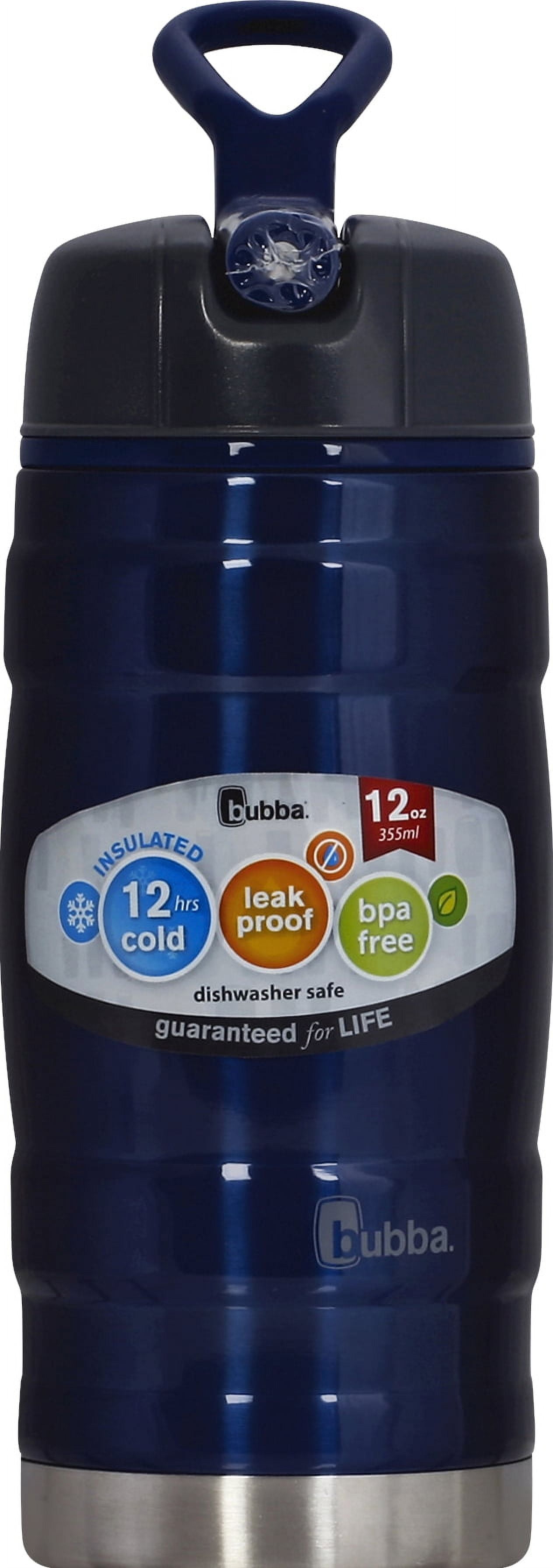  bubba Hero Sport Kids Insulated Stainless Steel Water Bottle  with Flip-Up Straw, 12 oz., Blue : Sports & Outdoors
