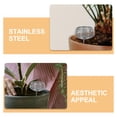 thumbnail image 3 of Homoyoyo 16 Pcs Tasses à Engrais en Acier Inoxydable Design Rond pour Entretien des Plantes de Jardin, 3 of 8