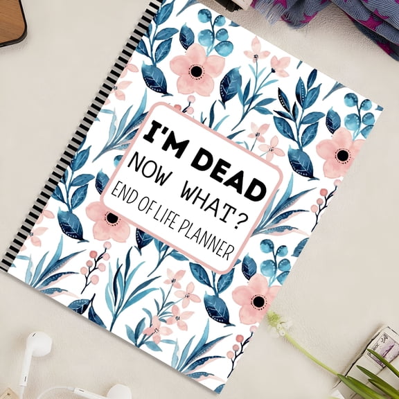 CCOCC I'm Dead Now What? End Of Life Planner Paperback 2024 This Is A Personal Record. Important Documents,My Possessions,Financial Information