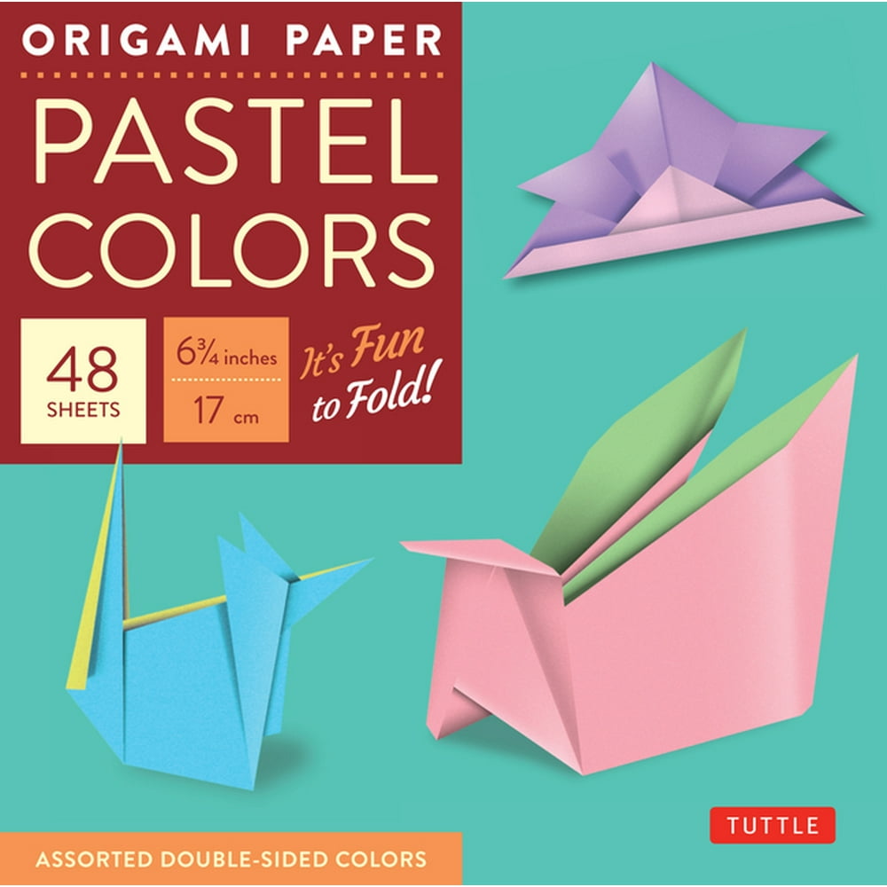 Origami Paper Pastel 49 Sheets