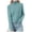 Green, variant on ManxiVoo Women's Elegant Turtleneck Pullover Sweater Long Sleeve Knitted Jumper Loose Fit for Winter Casual Wear and Comfort L Size